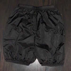 Body Wrappers Trashbag Shorts.